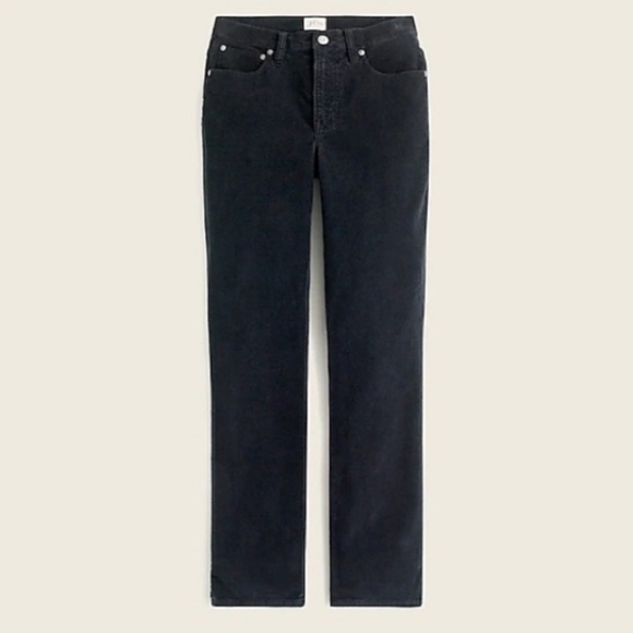 J. Crew Vintage Slim-straight Corduroy Pants Black Size 31 - Picture 2 of 7